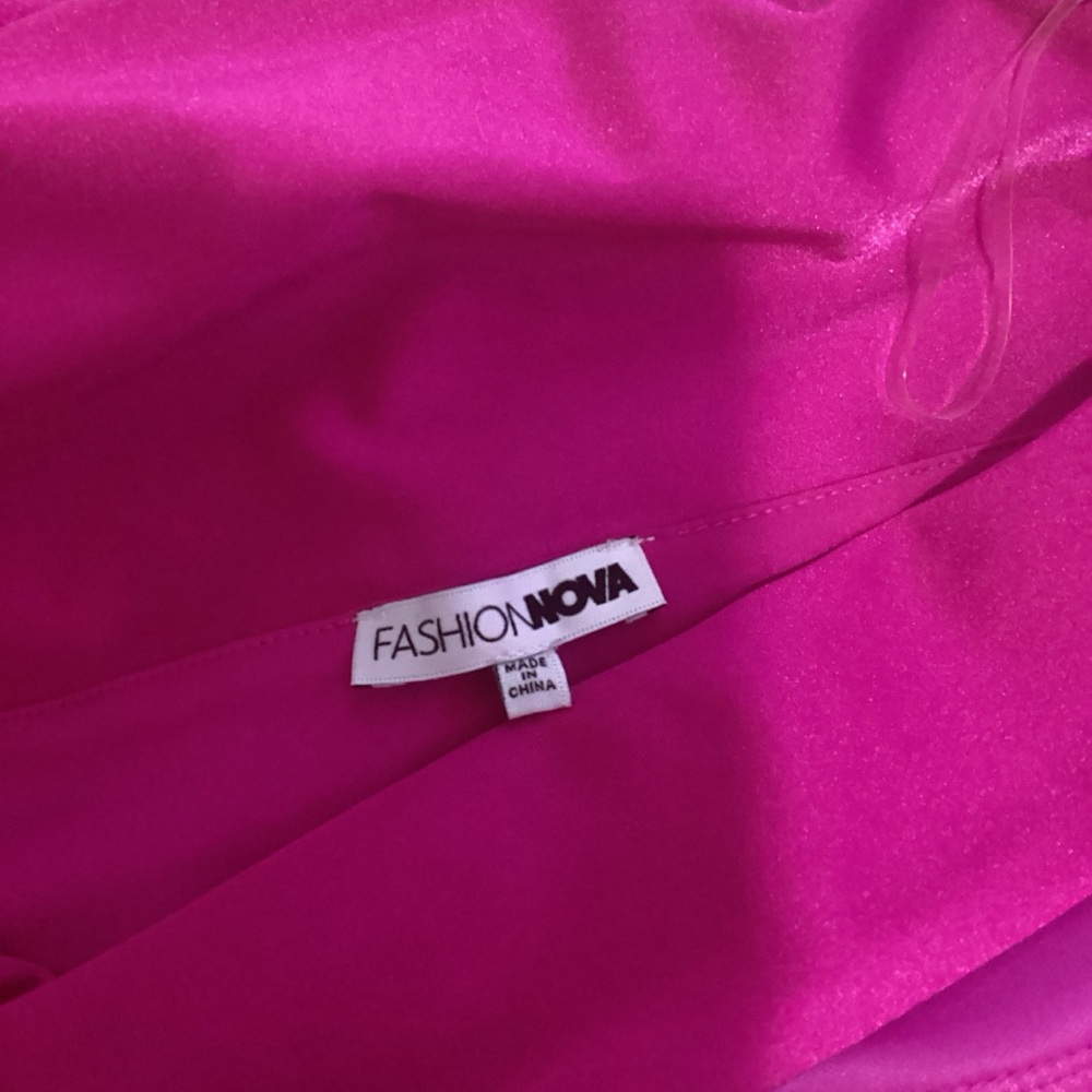 Fashion Nova Fuchsia Elegance